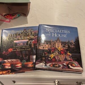 Biltmore Hardcover Cookbook Set - Bounty of Biltmore & Specialties of the House